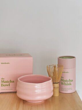 Lake&oak Matcha Bowl & Whisk